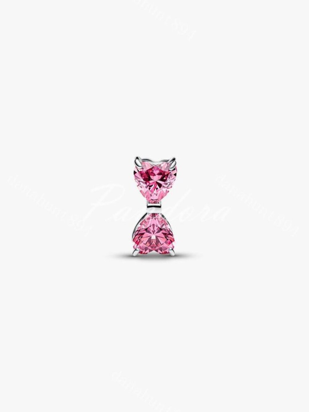 Pandora Pink Bow Charm - Picture 5 of 6